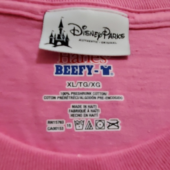 Walt Disney World Wizard Mickey Mouse short sleeve pink tee shirt 2017 XL - Picture 4 of 6